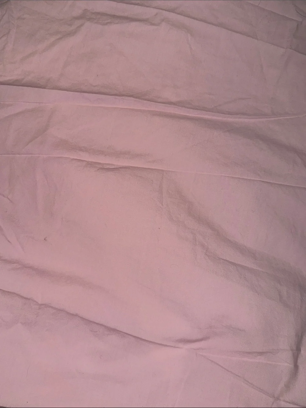 Soft Bubble Gum Pink Solid Cotton Duvet Cover- Minimalist Home Bedding